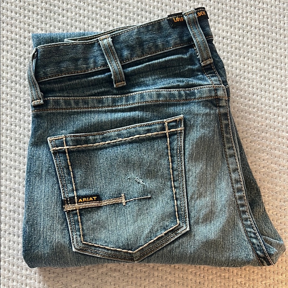 Ariat M4 relaxed boot men’s jeans, size 34/36